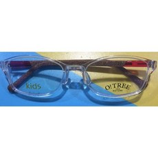 [O!TREE] 친환경 코르크 어린이 안경 OTREE 오트리 Terra Col.2 투명/레드