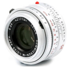 라이카 NEW 카메라렌즈 SUMMICRON-M 35mm f/2 ASPH, SUMMICRON-M 35mm f/2 ASPH(Silver)