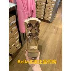 어그 여성용 UGG 스노우 부츠 구매 1016225 클래식 양피 모피 원피스 화 베일리 양털 클래식