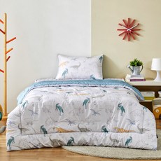 모던하우스키즈이불 모던하우스 스웰 크레파스공룡 알러지케어 차렵이불 세트 150x200 60x40