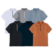 네파 출시가 69 000원 남성 리코 반팔 집업 기능성 티셔츠-7H35404