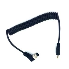 2.5mm 원격 셔터 릴리즈 케이블 코드 니콘 D850 D700 D300S D4 D3X D2 As 1N N1 DC0 B, 02 Spring 2.5mm, 1개