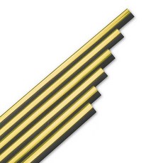 디씨네트워크 차량용 송풍구 인테리어소품 악세사리 몰딩 10pcs, 골드