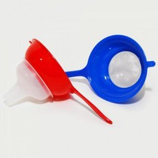 다용도 깔대기 깔때기 여과기 소 조리기구-색상랜덤 여과기 O1EA, 1