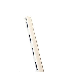 벽걸이선반 찬넬선반용 찬넬기둥 백색 1220mm 35피치, 1개