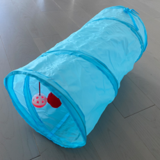 DECHONG 고양이 장난감 터널, Blue, 1개