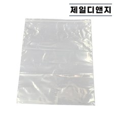 대형 지퍼백 50x60cm 1매 투명 PE비닐 지퍼봉투 특대, 1개