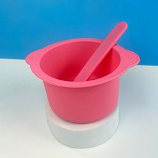 워머 교체 냄비 내열성 실리콘 볼 붙지 않는 팬 라이너 쉬운 청소 제모 녹는 왁싱 1 세트, Pink, 1개
