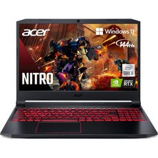 에이서 니트로 5 AN515587583 게이밍 노트북 | 인텔 코어 i712700H 엔비디아 지포스 RTX 3070 Ti GPU 15.6" QHD 165Hz 3ms IPS 디스