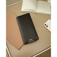 [정품인증] 259574 닥스 악세서리 남성 [populet]블랙 단색 소가죽 장지갑 WBWA2F732BK