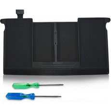 MacBook Air 11 인치 8755mAh 용 Bitomic A1375 노트북 배터리 | 11.36V-Apple MacBook A1370 (Late 2010, 단일상품