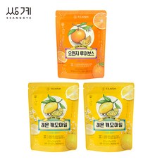 쌍계 과일허브티 레몬캐모마일 2개 +오렌지루이보스 1개 (45T)