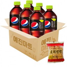예진마트 펩시콜라 제로 라임향 1.25 6PET, 단일, 6개, 1.25L
