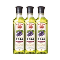 사조해표 포도씨유 500ml x 3병, 3개