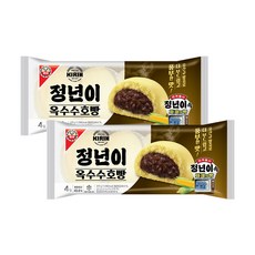 기린 옥수수호빵 겨울간식 4개입, 372g, 2개