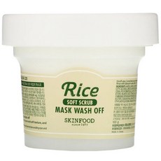 스킨푸드 라이스 마스크 워시 오프 3.52oz(100g) Skinfood Rice Mask Wash Off 3.52oz(100g), 1개, 1개입