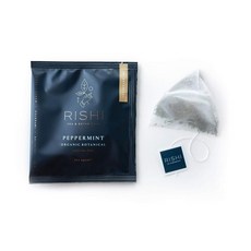 Rishi Tea 리쉬티 페퍼민트 허브티 50개, 기본, 1개, 50개입