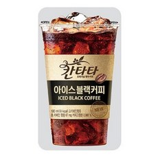 칸타타 아이스 블랙 190ml x 50팩(10팩-5각), 50개