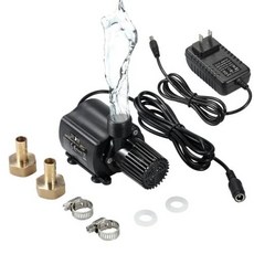 분수 순환 800LH 수영장 펌프 탱크 펌프 DC 물 수족관용 조용한 매우 모터 브러시리스 12V 물고기 수중, 1개