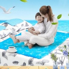 QVG520555방울벨 2인용 쿨매트 BELL-002 냉매트 더블얼음매트 배게