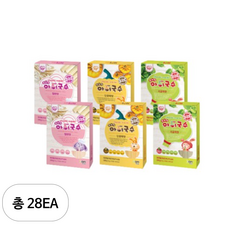 치키몽키 우리밀아이국수 버라이어티 150g x 3종세트, 28세트