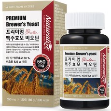 네추럴라이즈 프리미엄 맥주효모 비오틴, 66g, 2개