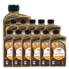 토탈 하이퍼프 2T 스포츠 1L x 12개 1박스 JASO FD 고성능 2행정 바이크 예초기 엔진오일, 토탈 하이퍼프 2T SPORT 1L