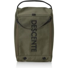 일본 데상트 캐디백 골프백 Descente DQBXJA20 Cordura Magnetic Shoe Case Simple Storage Golf 243443, KH00 (Khaki), 1개 - 데상트캐디백