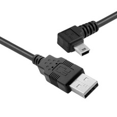 미니 B 케이블 90 도 각도 B2.0 수-미니 수 데이터 MP3/4 플레이어 자동차 DVR GPS 디지털 카메라 HDD, 02 5m, 02 Left angle