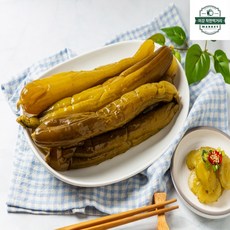  미강착한먹거리 2023년 국내산 햇오이지 가락시장 직배송 장아찌 반찬, 18kg, 1개 