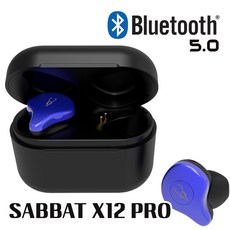 SABBAT X12 PRO 블루투스 5.0 무선 안끊기는 이어폰 블루투스이어폰, 블루