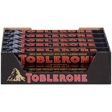 Toblerone 초콜릿바 어두운 3.52oz (20팩), 상세설명참조