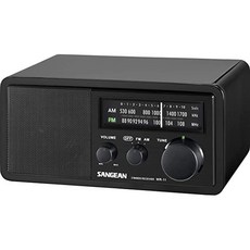 [독일] 723782 Sangean WR-11 AM/FM TABLE TOP RADIO bl WR11.SCHWARZ, 단일색상, Schwarz
