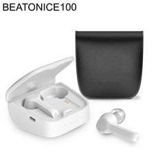 블루투스 이어폰 BEATONIC E100 화이트
