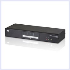 PN USB 4포트 KVM스위치 듀얼모니터지원 서버 제어