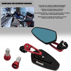 오토바이 핸들 바 엔드 백미러 BENELLI TNT 125 135 TNT125 TNT135 502c Trk502 BJ600CS 752S BN600 BN 600i 302 251, 3)Blue