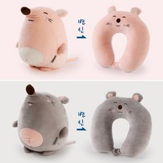 펭귄변신목베개