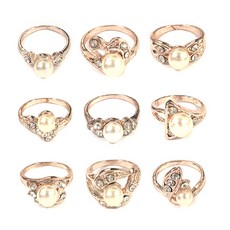 골드퀸즈더블진주반지