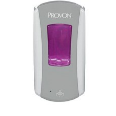 픽픽 PROBON LTX12 터치 프리 폼 핸드워시 디스펜서 크롬/블랙 1200mL용 비누 리필 1개 팩 197204 416095, Gray/White