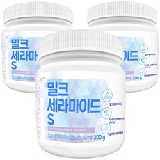 밀크 세라마이드 분말 300g 뉴질랜드산 저분자 피쉬 생선 콜라겐 펩타이드 먹는 엘라스틴 가루 파우더 대용량 + 사은품 증정, 3개 - 세라마이드분말