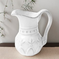 프랑스 아스티에 드 빌라트 아프로디테 세라믹 저그형 미니 화병 10.5cm 꽃병, 화이트