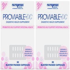 뉴트라맥스 프로바이어블디씨 Proviable DC 유산균 30캡슐 2팩 고양이강아지유산균, 2개