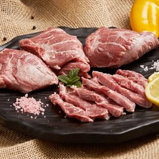 국내산 뒷고기 특수 부위모듬(뽈살 설하 관자살)1kg, 1개