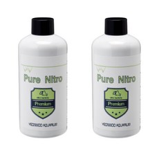 Pure Nitro 300ml 고농축박테리아 생박테리아제 물잡이 및 무기물 소비 박테리아, 2개