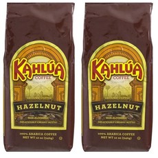 Kahlua Hazelnut Ground Coffee 깔루아 헤이즐넛 논알코올 그라운드 원두 커피 12oz 340g 2팩