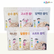 올바름 쌀과자 롱킥 6종 세트, 단품, 30g