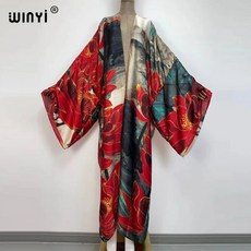 신혼여행 여행코디 빈티지가디건 비키니커버업 비치가디건 니트가디건 로브가디건 여름가디건 니트롱가디건 비키니가디건 비치로브가디건 여성 패션 프린트 긴팔 가디건 블라우스 루즈 캐주얼 커