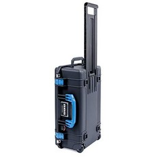 블랙 Pelican 1535 Air Case With 블루 핸들 및 래치. No Foam., 상세참조인용