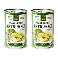 네이티브포레스트 쿼터드 아티초크 하트, 400g, 2개