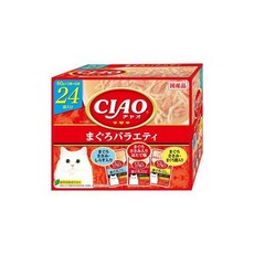 이나바 CIAO 파우치 참치 버라이어티 24P IC-421 반려동물 용품 가족 코스트코 이케아 대용량, 이나바 CIAO 파우치 참치 버라이어티 24P IC-4, 1개